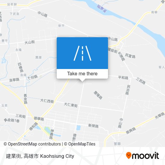 建業街 map