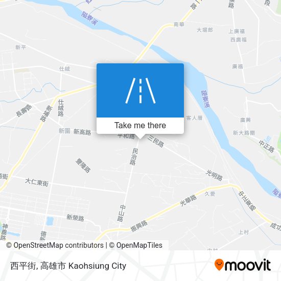 西平街 map