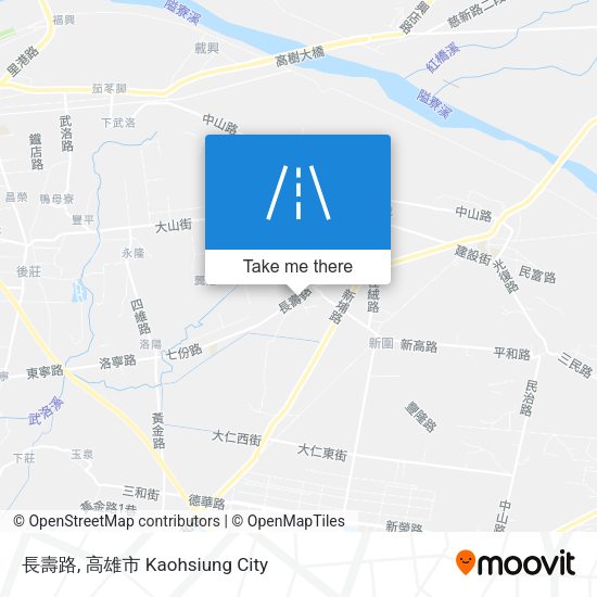長壽路地圖