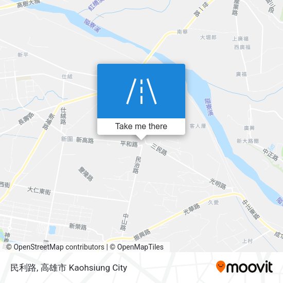 民利路 map