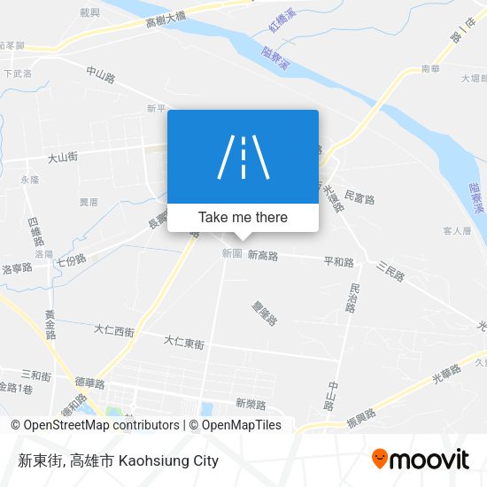 新東街 map