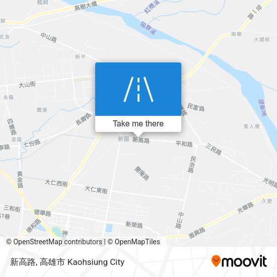 新高路地圖