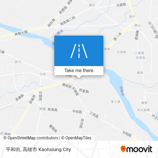 平和街地圖