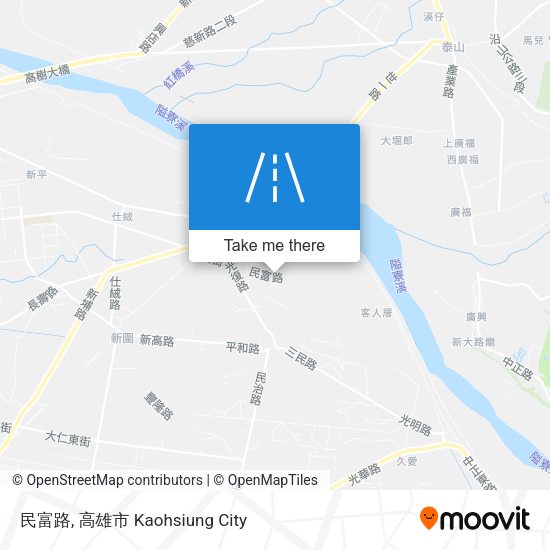 民富路 map