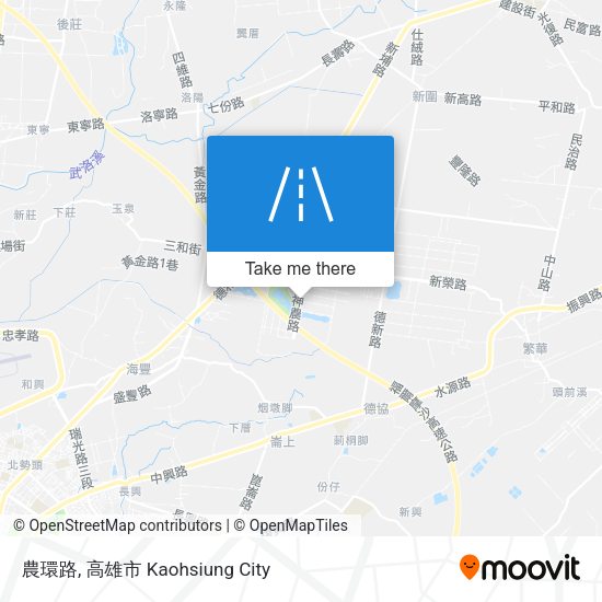 農環路 map