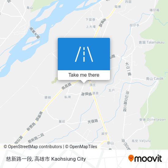 慈新路一段 map