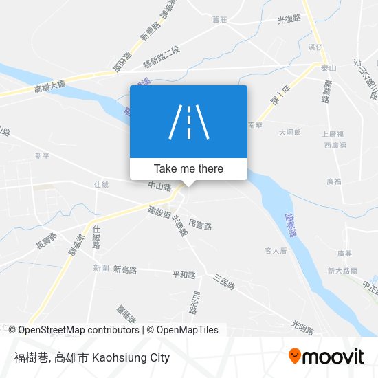 福樹巷 map