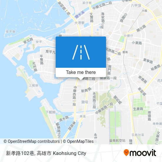 新孝路102巷 map