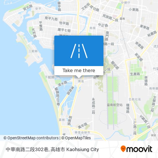 中華南路二段302巷地圖