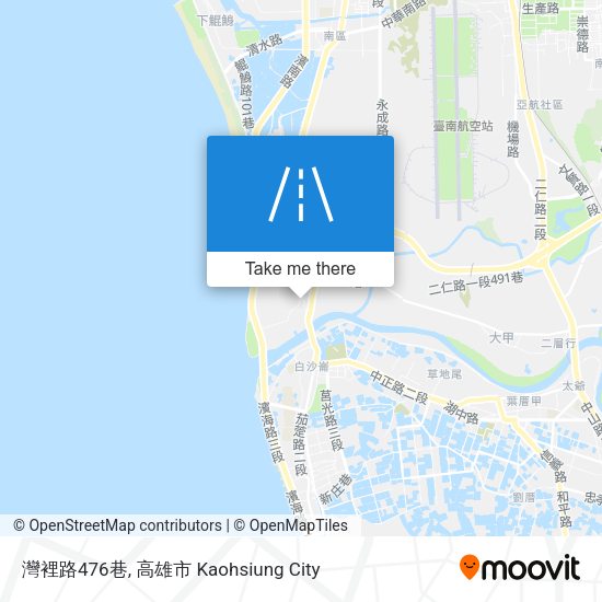 灣裡路476巷 map
