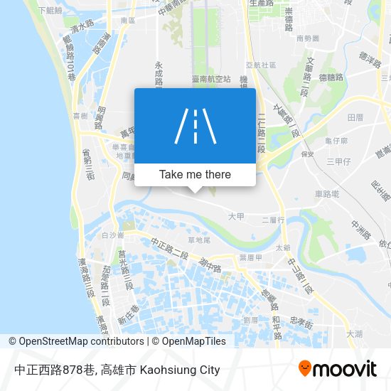 中正西路878巷 map