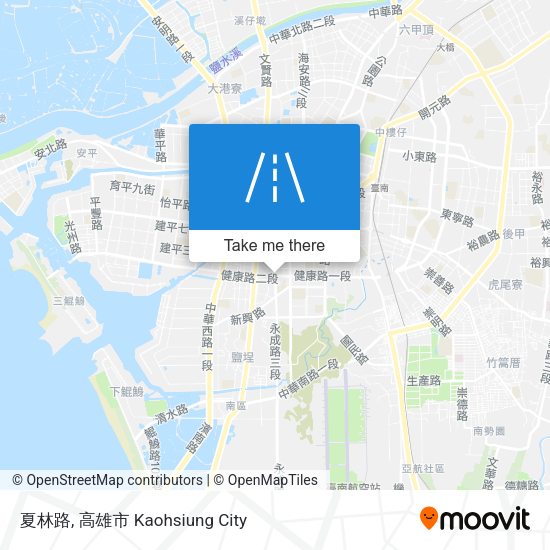 夏林路 map