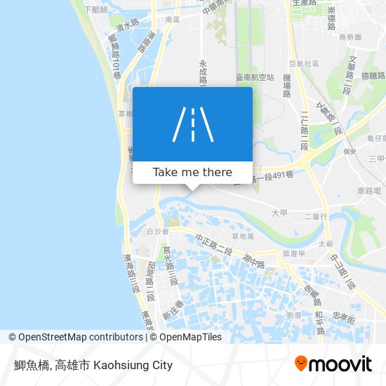 鯽魚橋 map