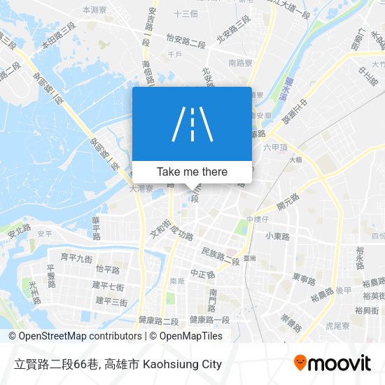 立賢路二段66巷地圖