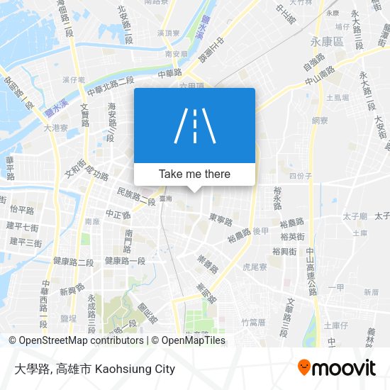 大學路 map