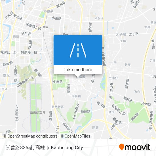 崇善路835巷 map