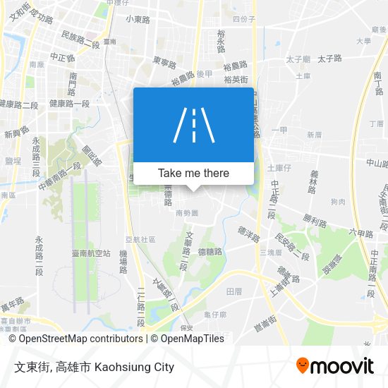文東街 map