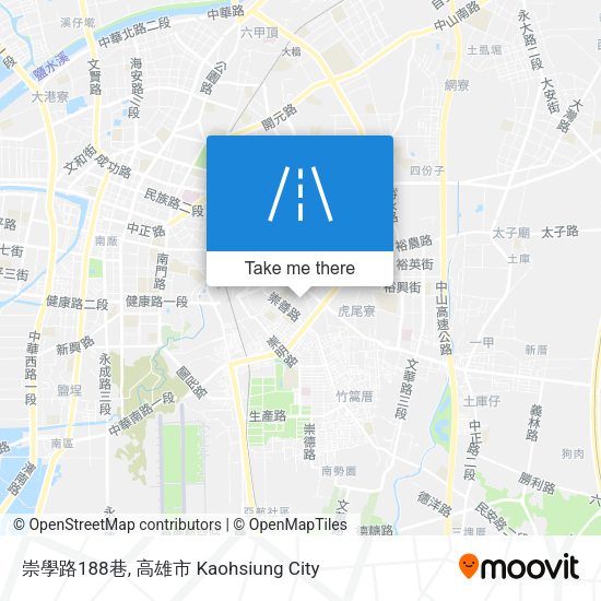 崇學路188巷 map