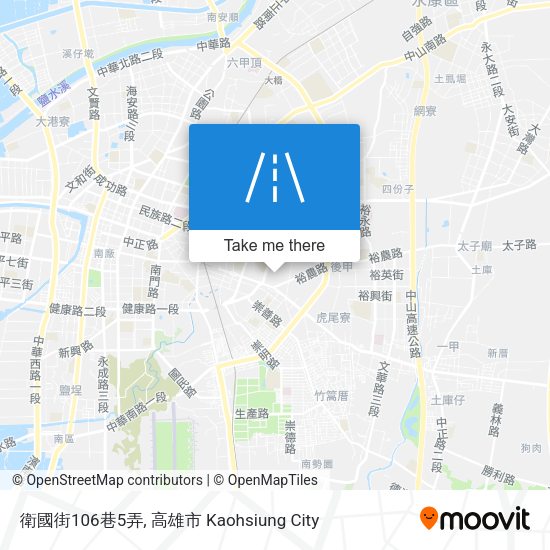 衛國街106巷5弄地圖