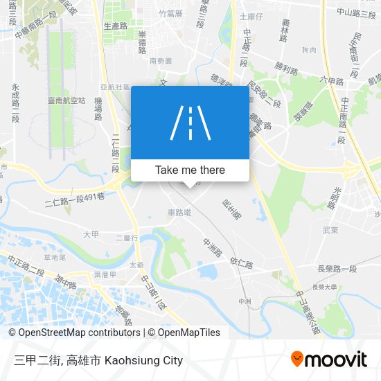 三甲二街 map