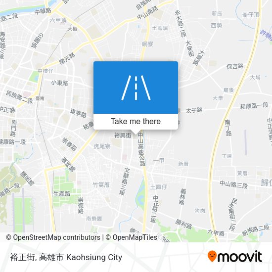 裕正街 map