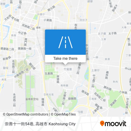 崇善十一街54巷 map