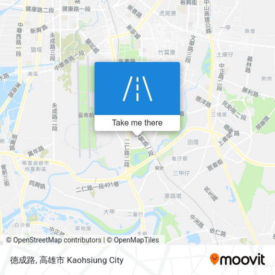德成路 map