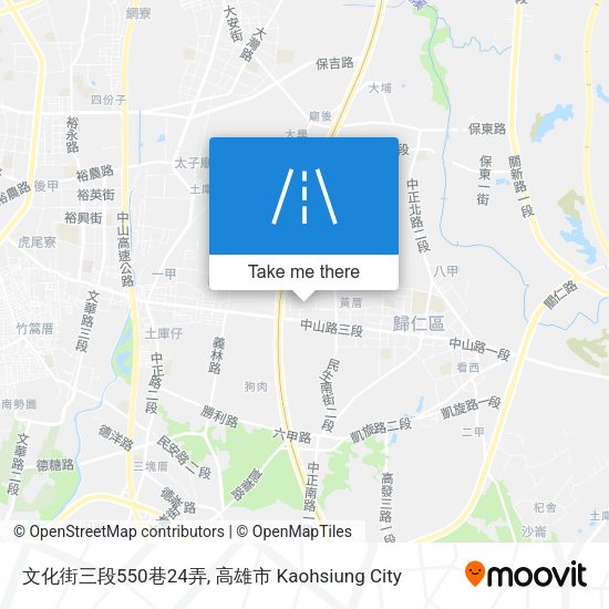 文化街三段550巷24弄地圖