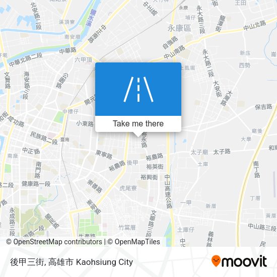 後甲三街 map