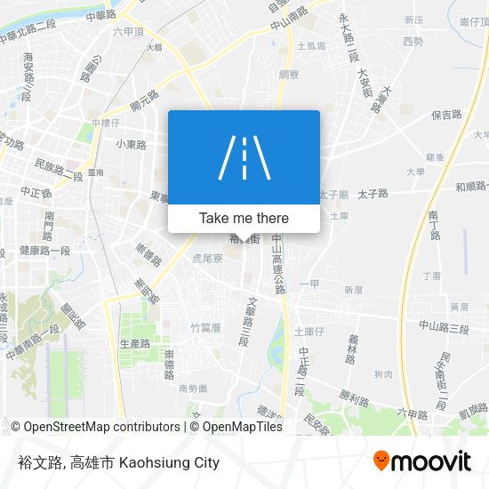 裕文路 map