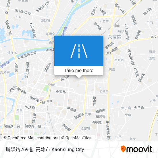 勝學路269巷 map
