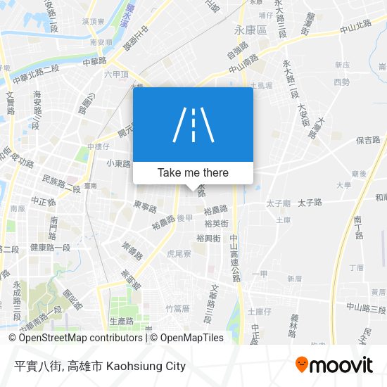 平實八街 map