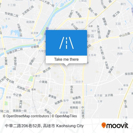中華二路206巷52弄地圖