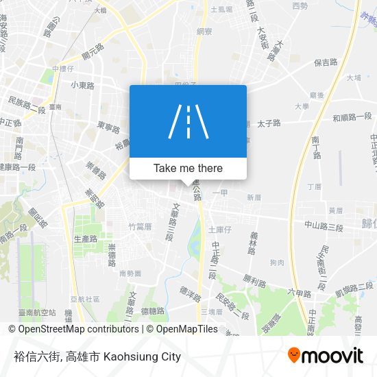 裕信六街 map