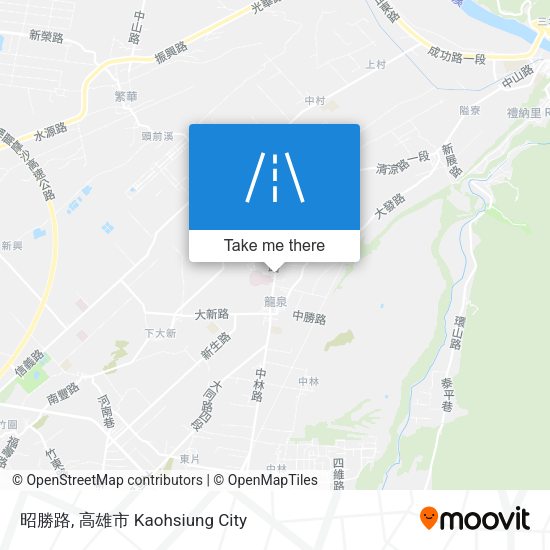 昭勝路 map