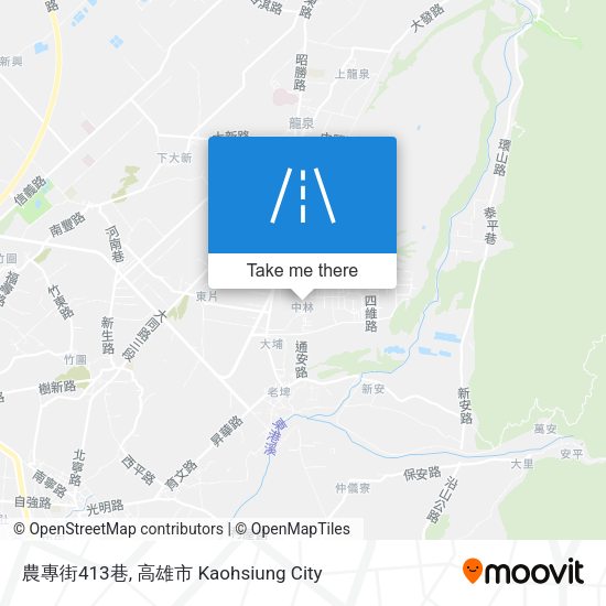農專街413巷 map
