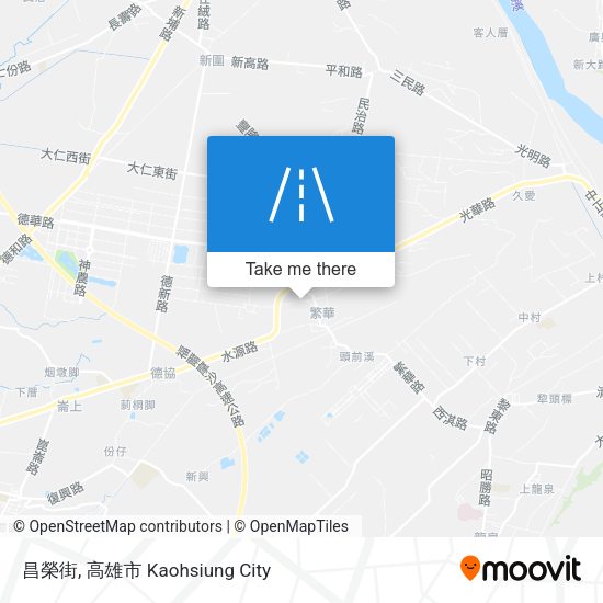 昌榮街地圖