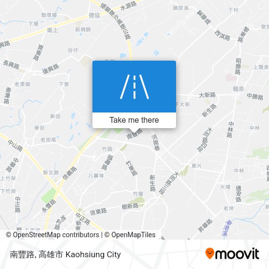 南豐路地圖