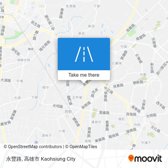 永豐路地圖