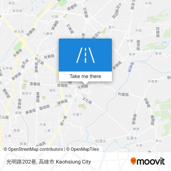 光明路202巷地圖