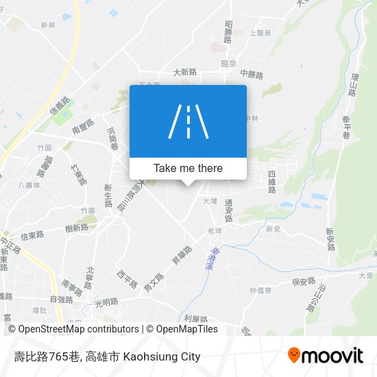 壽比路765巷 map