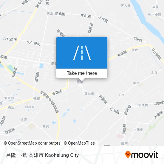 昌隆一街地圖