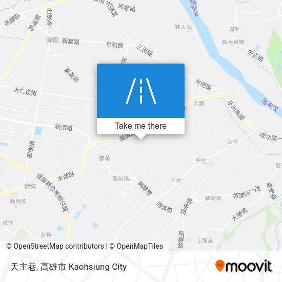 天主巷 map