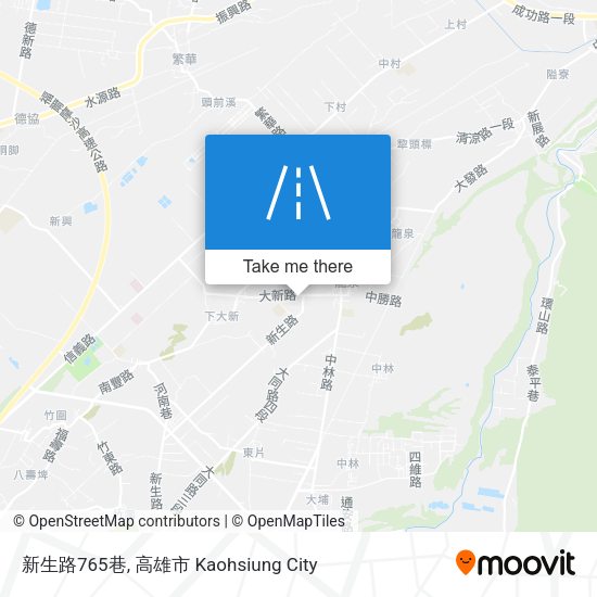 新生路765巷 map