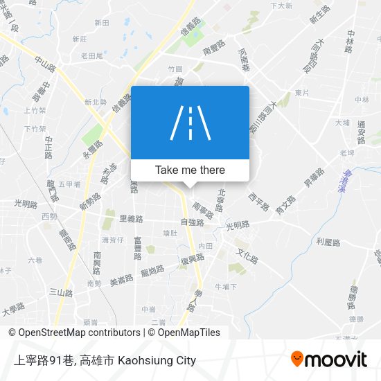 上寧路91巷地圖