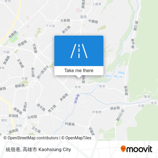 統嶺巷 map