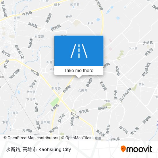 永新路地圖