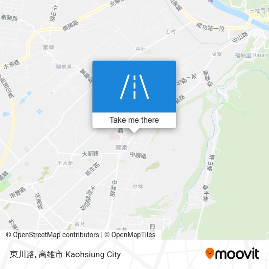 東川路 map
