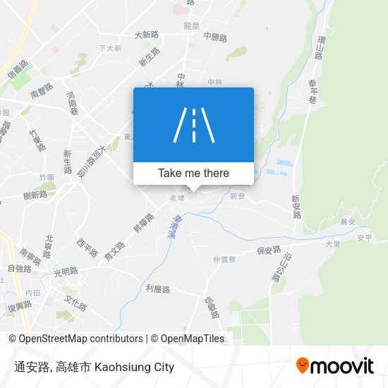 通安路地圖