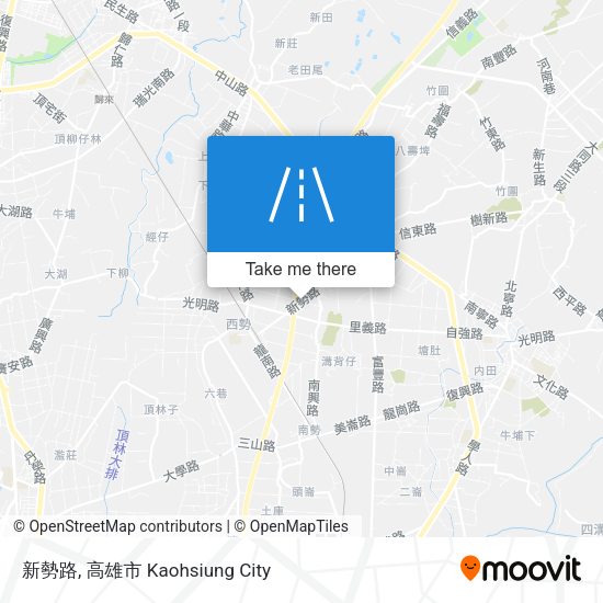 新勢路 map